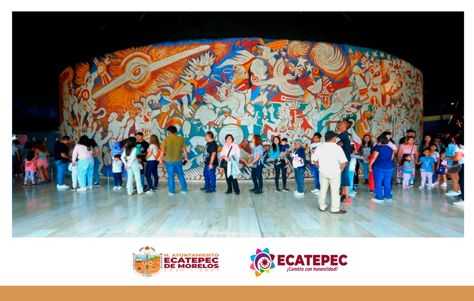 Mural cultural de Ecatepec de Morelos